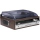 Denver VPR-190MK2 Retro Turntable with Radio and Built-in Speakers