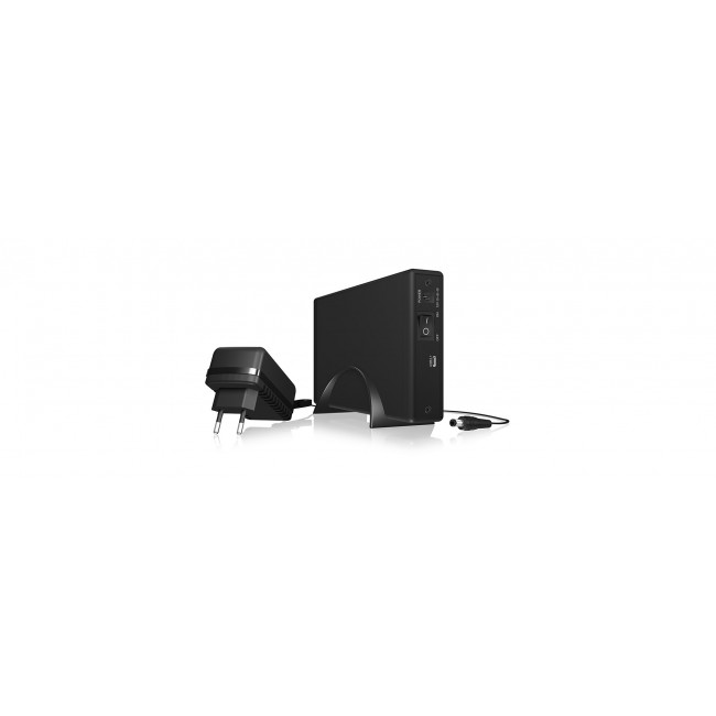 ICY BOX IB-377-C31 HDD/SSD enclosure Black 3.5