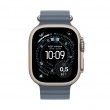 Apple Watch Ultra 3 GPS + Cellular 49mm Natural Titanium Case with Anchor Blue Ocean Band Apple Watch Ultra 3 GPS + Cellular 49mm Natural Titanium Case with Anchor Blue Ocean Band