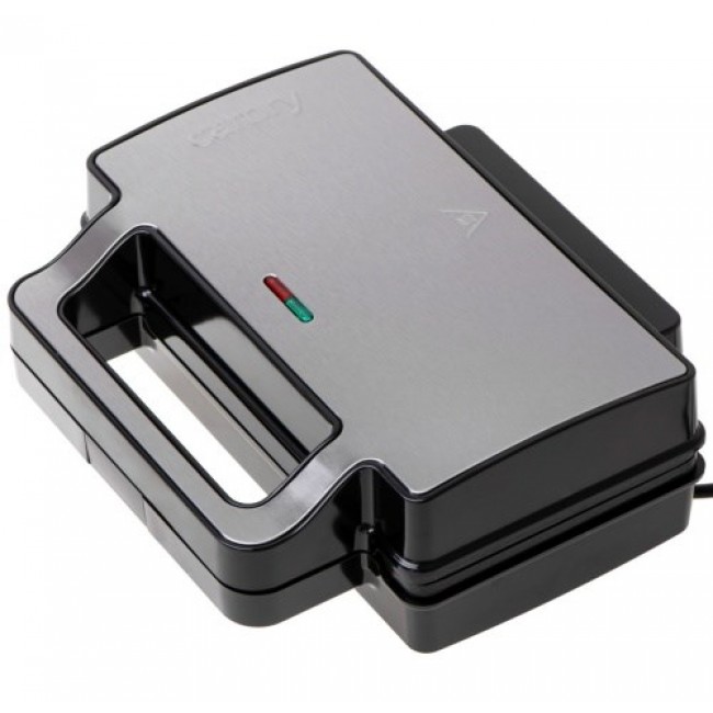 Adler CR 3074 Sandwich maker 2-in-1 Black, Stainless steel