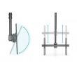 Digitus Universal TV ceiling mount with telescopic height adjustment