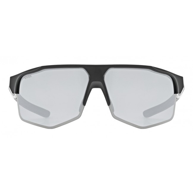 Uvex 5330812216 sports glasses Unisex Semi rimless Black Interchangeable lenses