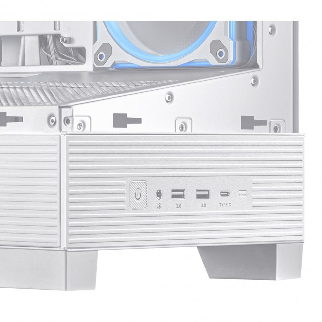 ASUS A31 Plus TG ARGB WHITE Midi Tower