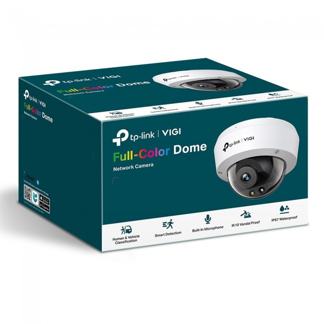 TP-Link VIGI C230 Dome IP security camera Indoor & outdoor 2304 x 1296 pixels Ceiling TP-Link VIGI C230 Dome IP security camera Indoor & outdoor 2304 x 1296 pixels Ceiling