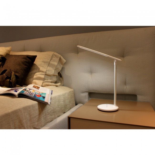 Techly I-LAMP-DSK9 table lamp 3 W LED G White Techly I-LAMP-DSK9 table lamp 3 W LED G White