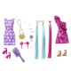 Barbie Fun & Fancy Hair Doll with Extra-Long Colorful Blonde Hair and Styling Accessories