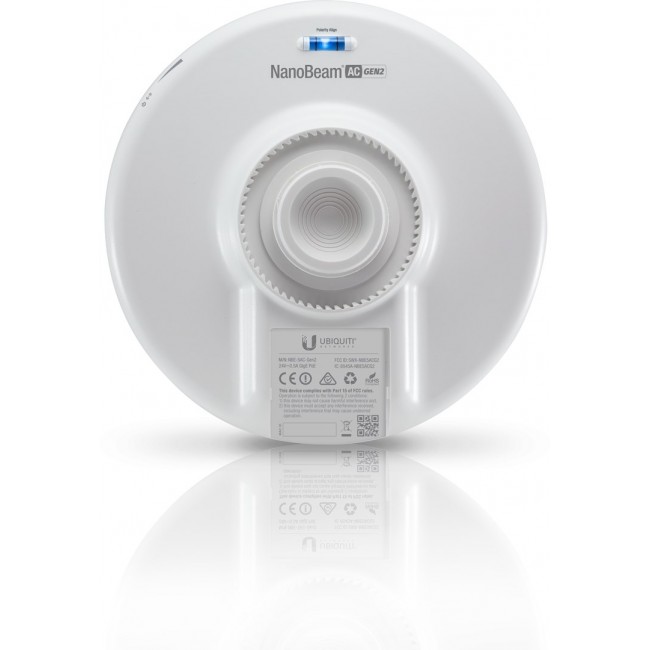 Ubiquiti NanoBeam 5AC Gen 2 Network bridge 450 Mbit/s White Ubiquiti NanoBeam 5AC Gen 2 Network bridge 450 Mbit/s White