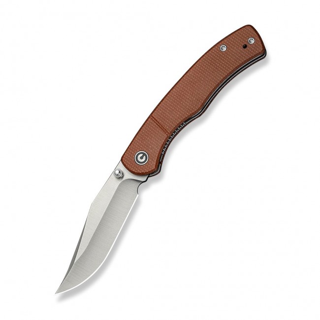 Knife CIVIVI Clingman Nitro-V Micarta Brown Knife CIVIVI Clingman Nitro-V Micarta Brown