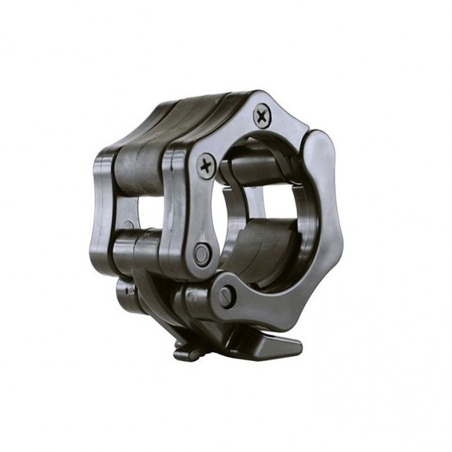 GO320 + ZG1000 BLACK OLYMPIC BAR 14.8KG 1830MM HMS WITH JAW BLACK LOCK CLAMPS GO320 + ZG1000 BLACK OLYMPIC BAR 14.8KG 1830MM HMS WITH JAW BLACK LOCK CLAMPS