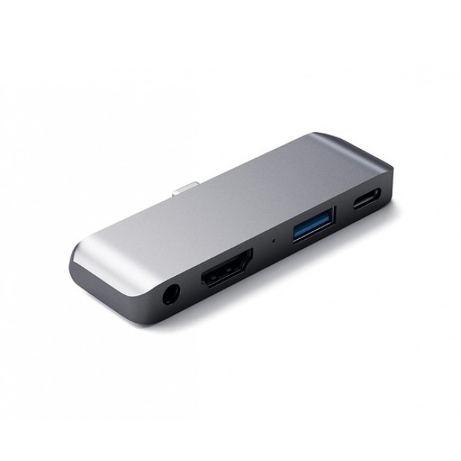 Satechi ST-TCMPHM laptop dock/port replicator USB 3.2 Gen 1 (3.1 Gen 1) Type-C Grey Satechi ST-TCMPHM laptop dock/port replicator USB 3.2 Gen 1 (3.1 Gen 1) Type-C Grey