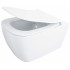 Rimless toilet