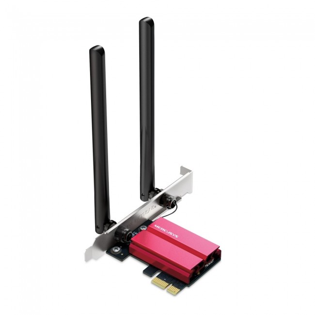 Mercusys AXE5400 Wi-Fi 6E Bluetooth 5.2 PCIe Adapter Mercusys AXE5400 Wi-Fi 6E Bluetooth 5.2 PCIe Adapter