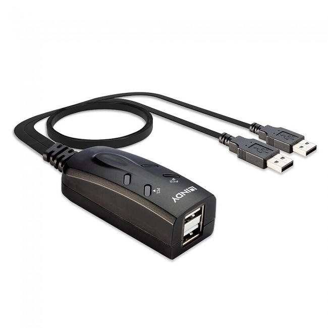 Lindy 2 Port USB KM Switch - switch fo Lindy 2 Port USB KM Switch - switch fo