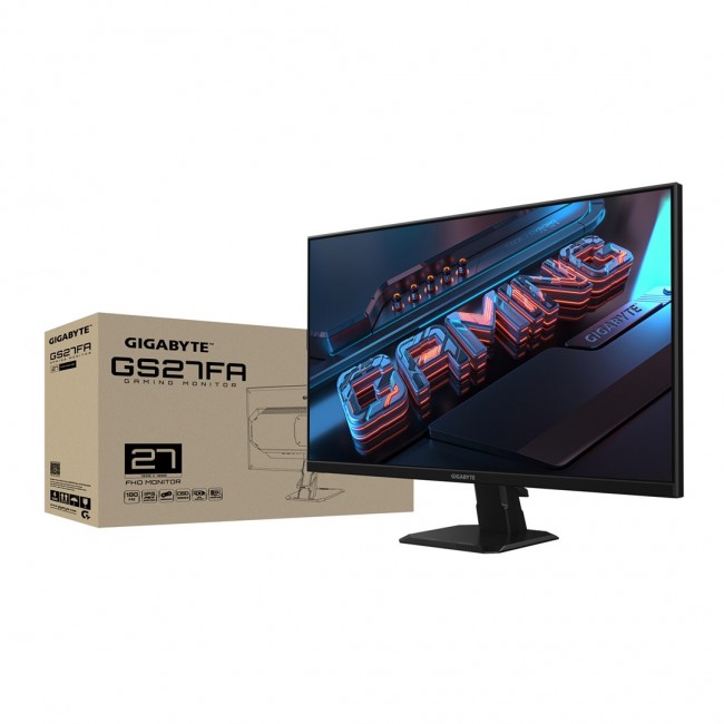 GIGABYTE GS27FA 27 Full HD LED monitor black