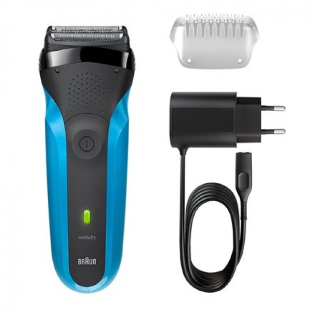 Braun Series 3 310s Foil shaver Trimmer Black, Blue Braun Series 3 310s Foil shaver Trimmer Black, Blue