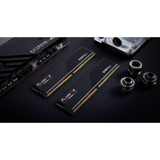 G.Skill Trident Z RGB F5-6000J4048F24GX2-FX5 memory module 48 GB 2 x 24 GB DDR5 6000 MHz G.Skill Trident Z RGB F5-6000J4048F24GX2-FX5 memory module 48 GB 2 x 24 GB DDR5 6000 MHz