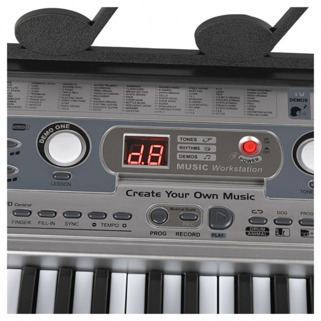 SUPRIMO 824 USB - keyboard with microphone for learning to play, designed for children