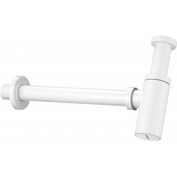 Round washbasin siphon