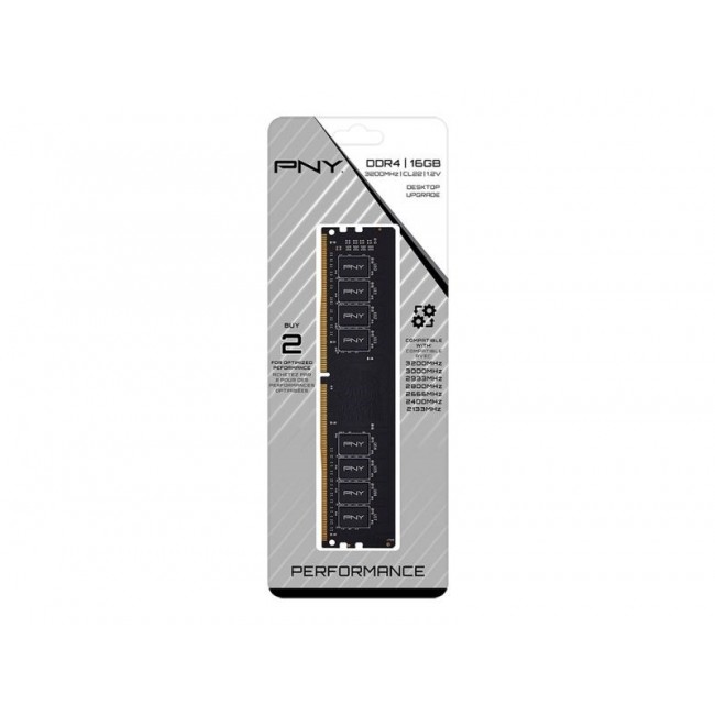 PNY MD16GSD43200-TB memory module 16 GB 1 x 16 GB DDR4 288-pin DIMM