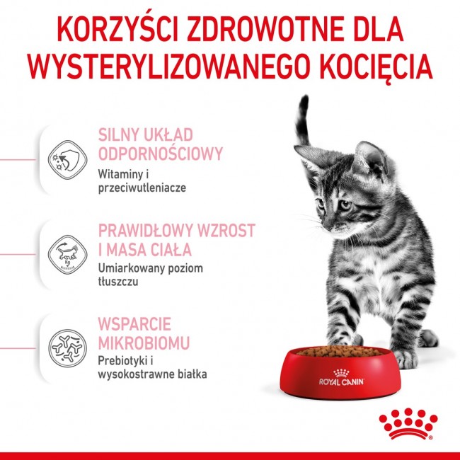 Royal Canin Kitten Sterilised cats dry food 3.5 kg Poultry Royal Canin Kitten Sterilised cats dry food 3.5 kg Poultry