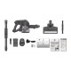 Hoover HF1 HF103X 011 Stick vacuum Battery Dry Fabric Bagless 0.9 L 170 W Titanium