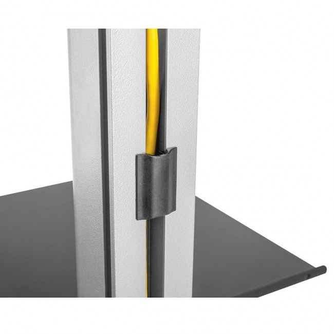 Telescopic TV holder, ceiling and floor with shelf Maclean MC-791N 37 Telescopic TV holder, ceiling and floor with shelf Maclean MC-791N 37
