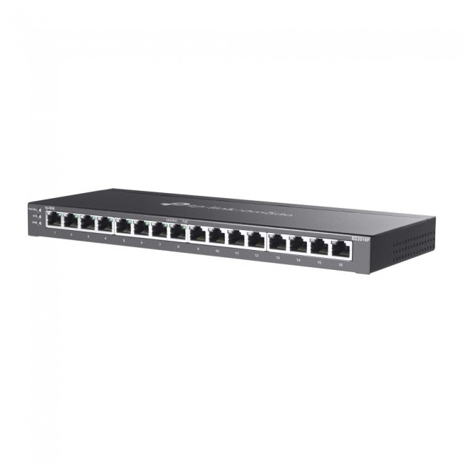 TP-Link TL-SG2016P network switch L2/L3/L4 Gigabit Ethernet (10/100/1000) Power over Ethernet (PoE) Black