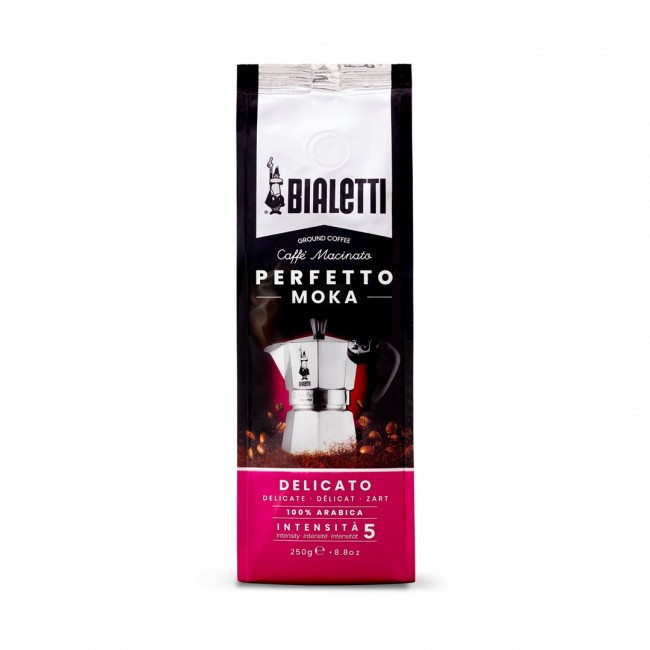 Ground Coffee Bialetti Perfetto Moka Delicato 250g Ground Coffee Bialetti Perfetto Moka Delicato 250g