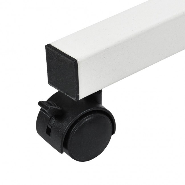 Maclean mobile desk/laptop stand, white, height adjustment 59-89cm, max. 30kg , MC-121 W