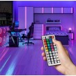 Vention Silicone Neon LED strip with IR remote control and 12V DC power supply, 5m