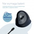 R-Go HE ergonomic mouse left Bluetooth black/silve