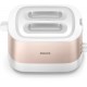 Philips Viva Collection HD2638/11 toaster 7 2 slice(s) 950 W Rose gold, White