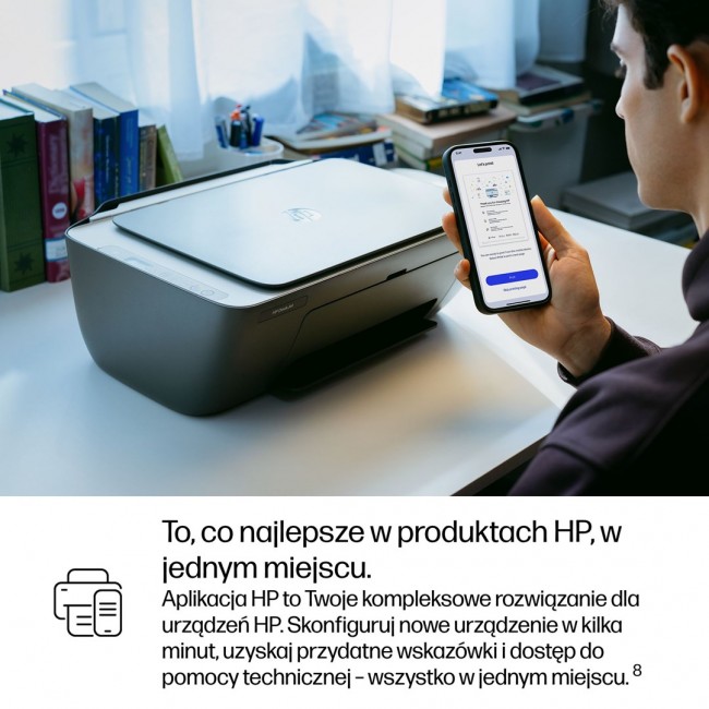 HP DeskJet 2910 Wireless All-in-One Color Printer, Instant Ink