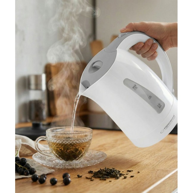 Esperanza EKK022 electric kettle 1.7 L 2200 W Grey, White