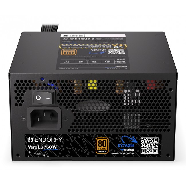 ENDORFY Vero L6 power supply unit 750 W 24-pin ATX ATX Black