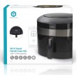 Nedis KAAF180BKW fryer Single 7.2 L Stand-alone 1800 W Hot air fryer Black