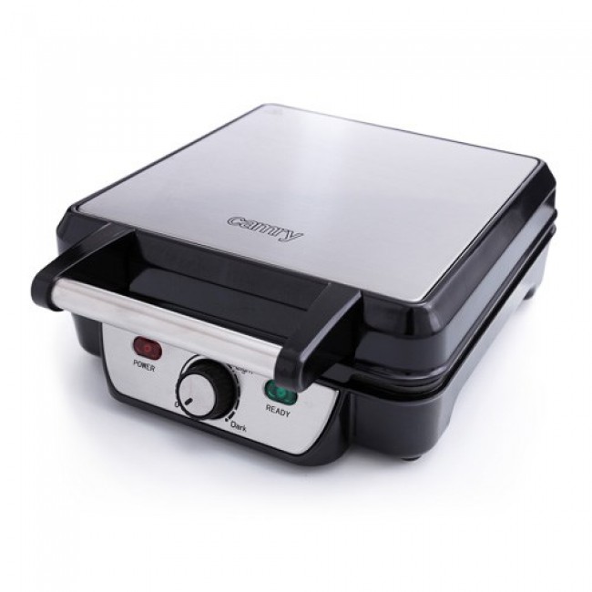 Fabrilamp P032CR3025 waffle iron 2 waffle(s) 1500 W Black, Nickel