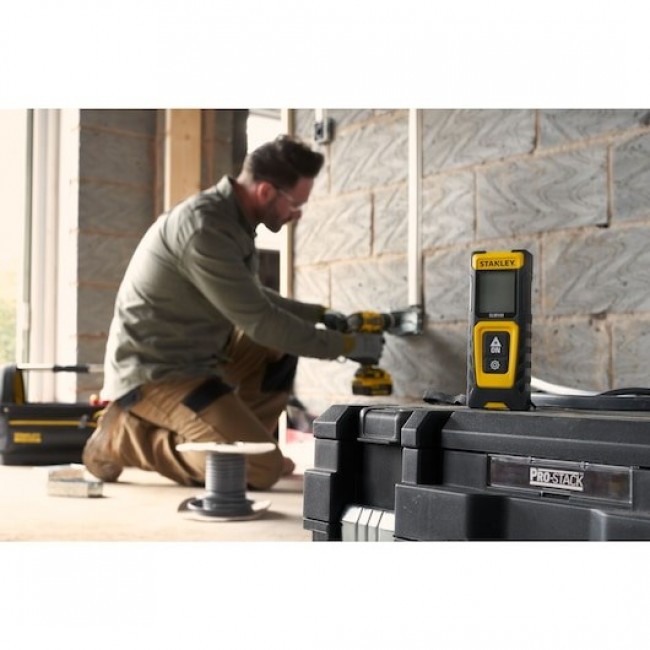 Stanley STHT77100-0 distance meter Laser distance meter Black, Yellow 30 m