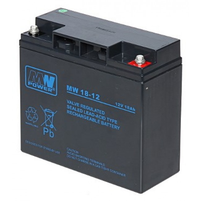MW Power MW 18-12 UPS battery Sealed Lead Acid (VRLA) 12 V 18 Ah