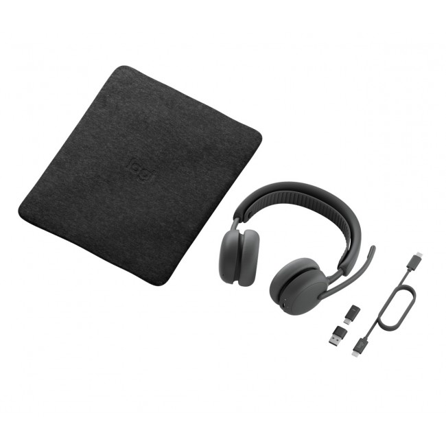Logitech Zone Wireless 2 ES Headset Head-band Business/Everyday USB Type-C Bluetooth Graphite