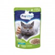 PREVITAL Cat Food Mix 4 Flavors Chicken, Veal, Salmon, Poultry wet cat food 96 x 100 g