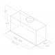 Elica LANE BL MAT/A/72 Built-in Black, Grey 550 m /h