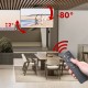 Maclean electric TV mount, ceiling mount, Tuya support, max. VESA 800x400, for TV 43-86