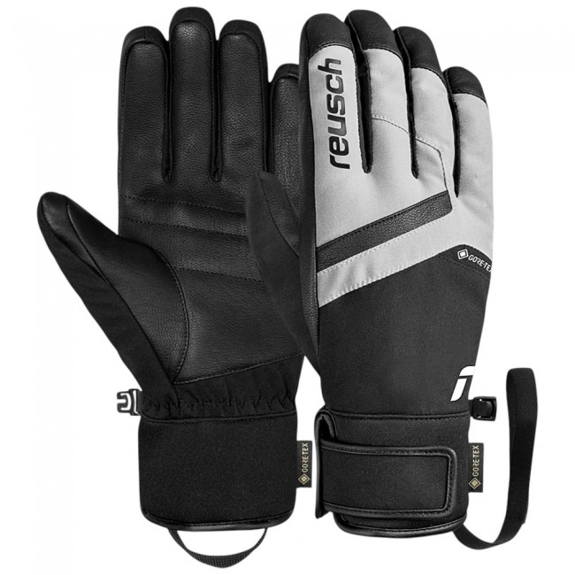 REUSCH BOOSTER GORE-TEX GLOVES SIZE 8,5 BLACK AND WHITE