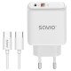 Savio LA-13 mobile device charger Universal White AC Fast charging Indoor Savio LA-13 mobile device charger Universal White AC Fast charging Indoor
