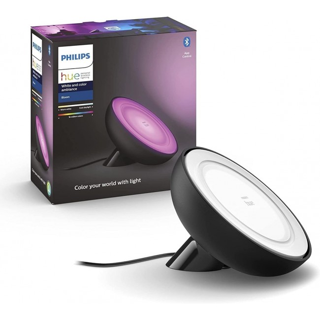 Philips Hue White and colour ambience Bloom table lamp