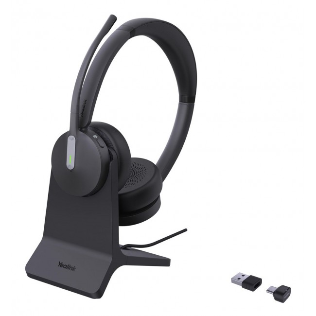 Yealink BH70 Dual Headset with Stand Teams Yealink BH70 Dual Headset with Stand Teams