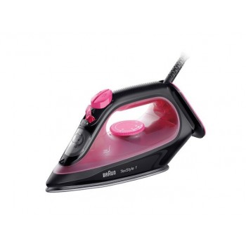 Braun TexStyle 1 Dry & Steam iron Ceramic soleplate 2000 W Black, Purple