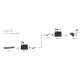 LevelOne RJ45 to SFP Gigabit Media Converter, 802.3bt 60W PoE PSE