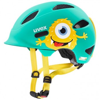 uvex oyo style monster lagoon matt children's cycling helmet, size 50 54